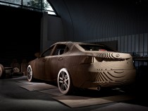 Lexus cardboard car